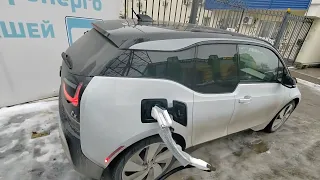 #4 BMW i3, electro-rex, Уфа/Дюртюли Сизо5/Уфа, 1заряд+1бак (300км круг). Быстрый заряд 35минут/91%.