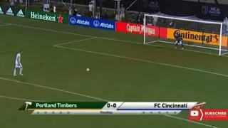 FC Cincinnati vs. Portland Timbers Full Penalty Shoot Out