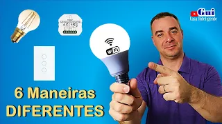 6 Maneiras de Automatizar sua ILUMINAÇÃO com Google ou Alexa