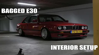 Interior Setup Airride | Bagged BMW E30 | StreetFluence