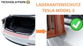 Ladekante Schutzfolie Tesla Model 3 | Tesvolution