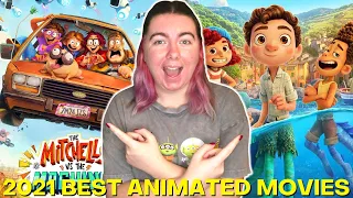 Top Animated Movies of 2021 Ranked