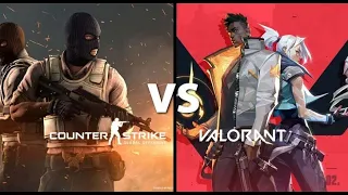 CS:GO VS VALORANT | Что же лучше?)))