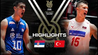 🇷🇸 SRB vs. 🇹🇷 TUR - Highlights | Men's OQT 2023