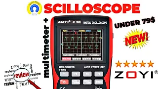 ZOYI ZT-702S Multimeter + Oscilloscope Review & Teardown!