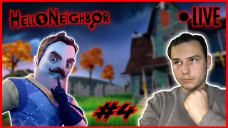 Live Hello Neighbor ! Que cache mon voisin ??? En route vers la fin ! (Facecam)