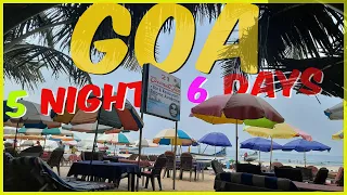 New Complete 5 Nights and 6 Days Goa Tour Plan | Goa Tour Plan With Booking Details