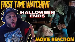 *BEST IN THE TRILOGY!?* Halloween ENDS (2022) *FIRST TIME WATCHING MOVIE REACTION* Michael Myers