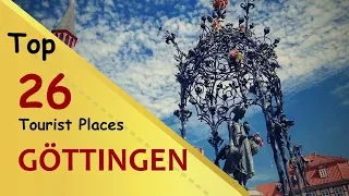 "GÖTTINGEN" Top 26 Tourist Places | Göttingen Tourism | GERMANY