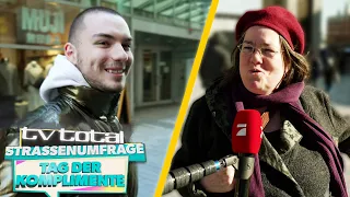 Straßenumfrage zum internationalen Tag der Komplimente | TV total