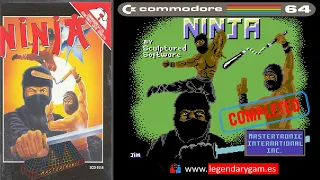 Ninja - C64 - (1986) - Mastertronic - Walkthrough - Let's Play - Commodore 64 - C64 games