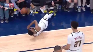 Malik Beasley gets shot by a sniper Shaqtin' a Fool submission