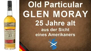 Glen Moray 25 Jahre alt Old Particular Single Malt Whisky Verkostung #1268 von WhiskyJason