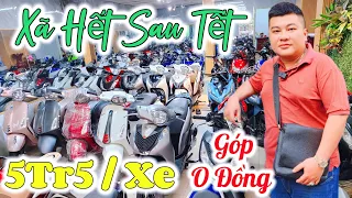 Sau Tết Tây Anh Huy Giảm Hết Cho Xe Nhật Từ 5Tr5 / Chiếc SH mode - Vespa...Góp Ođ Tại Huy Hùng Phát