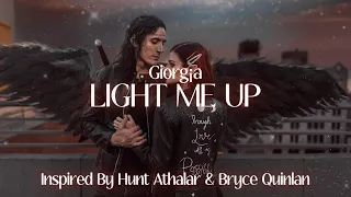 Light Me Up - Official Lyric Video (Bryce & Hunt Theme | Crescent City by Sarah J. Maas)