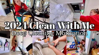 Clean With Me | All Day Deep Cleaning + Cleaning Motivation 2024