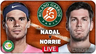 NADAL vs NORRIE | French Open 2021 | LIVE GTL Tennis Watchalong