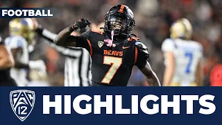 No. 18 UCLA vs. No. 15 Oregon State Football Highlights | 2023 Season