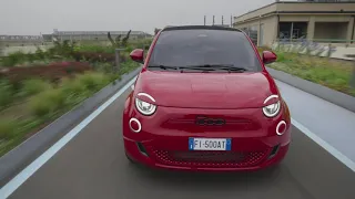 Der neue Fiat 500 (Modelljahr 2022) in Rot!