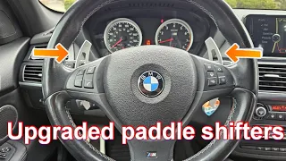 Bmw X5M gets new paddles shifters