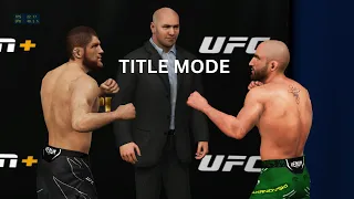 Can Alexander Volkanovski Become The UFC Lightweight Champion? | UFC Undisputed Forever Title Mode