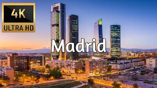 🇪🇸 MADRID, SPAIN [4K] Drone Tour - Best Drone Compilation - Trips On Couch