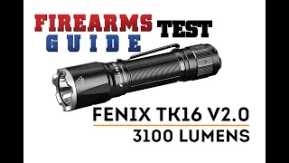 Fenix TK16 V2.0 Tactical Flashlight - NEW 3100 Lumens Dual Button Flashlight from Fenix