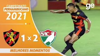 SPORT 1 X 2 SALGUEIRO | MELHORES MOMENTOS | 2ª RODADA PERNAMBUCANO 2021 | ge.globo