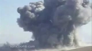 MASSIVE AIRSTRIKE IN AFGHANISTAN (WITH SLOW-MOTIONS)