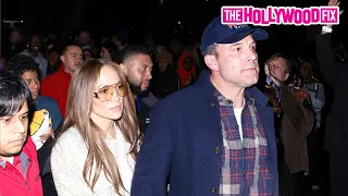 Ben Affleck Protects Jennifer Lopez From A Mob Of Aggressive Fans At The Los Angeles Lakers Game