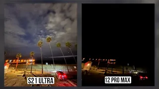 Samsung Galaxy S21 Ultra vs iPhone 12 Pro Max | Night Mode | Camera Comparison