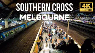 Southern Cross Station Melbourne | Melbourne Evening Walk
