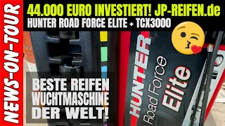 44.000 Euro Investition(en) Nur das BESTE bei JP-Reifen | HunterRoad Force Elite + Hunter TCX 3000