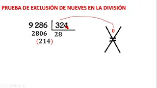 4 prueba de exclusion del nueve en la división