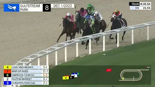 Gulfstream Park Carrera 8 - 1 de Diciembre 2022