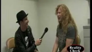 Dave Mustaine(Megadeth) on Reality Check TV (2010)