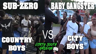 BABY GANGSTER VS SUB ZERO GRUDGE RACE COUNTRY BOYS VS CITY BOYS