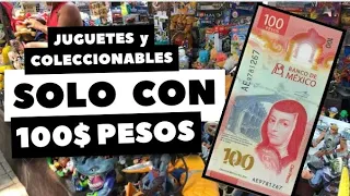 ¡Compré TODO ESTO por $100 pesos (5 USD)! | Juguetes y Coleccionables BARATOS en el TIANGUIS!