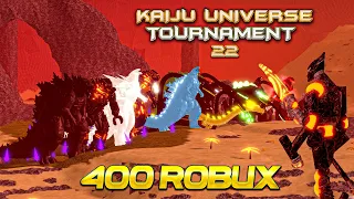 Kaiju Universe Tournament Battle 22 | Roblox