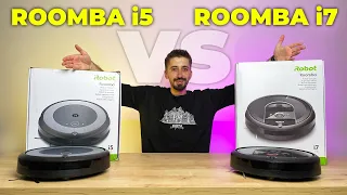 İZLEMEDEN ALMAYIN! iRobot Roomba i5 vs Roomba i7 Karşılaştırma