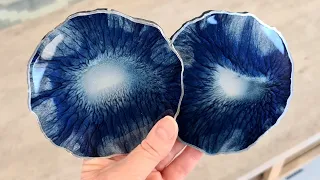 #1014 Which Resin Is The Best For Making Geode Coasters? Test # 1