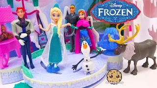 Disney Frozen Mini Dolls Queen Elsa, Princess Anna, Kristoff, Prince Hans Playset Cookieswirlc
