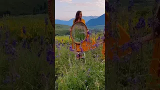 Magic mirror! Our family did a photo shoot in the wildflowers!
