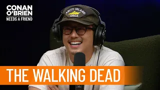 Steven Yeun On Getting Cast In "The Walking Dead" | Conan O’Brien Needs a Friend