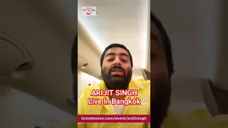 Arijit Singh | Live In Bangkok | Promo Video