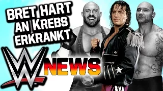 Bret Hart erkrankt an Krebs, Batista mit letztem großen Run | WWE NEWS 12/2016