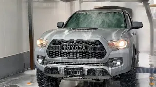 Tacoma TRD Pro gets a Bubble Bath! Touchless Wash!