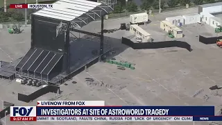 Astroworld Festival deaths: Investigators on scene | LiveNOW from FOX