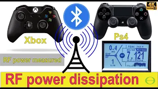 Xbox One and PS4 controllers' Radio frequency power radiation measured - how much RF power?