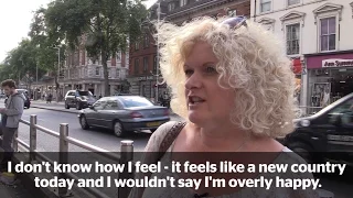 Londoners react to Brexit: 'I'm disappointed and disgusted'